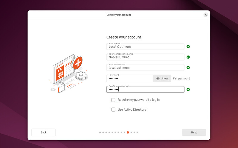 Рис. 12: Создание пользователя