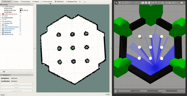 navigation with recovery behaviours